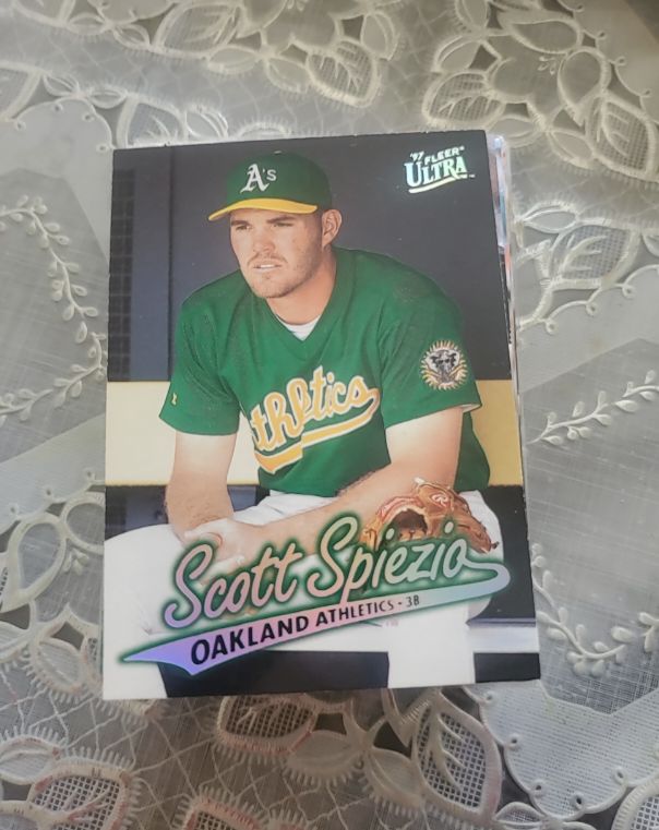 1997 Fleer Ultra #115 Scott Spiezio — front