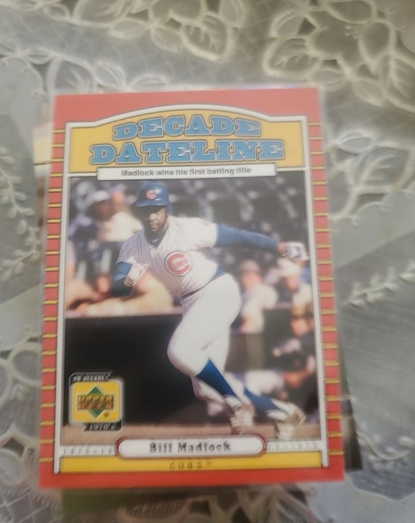 2001 Upper Deck Decade 1970's #126 Bill Madlock — front