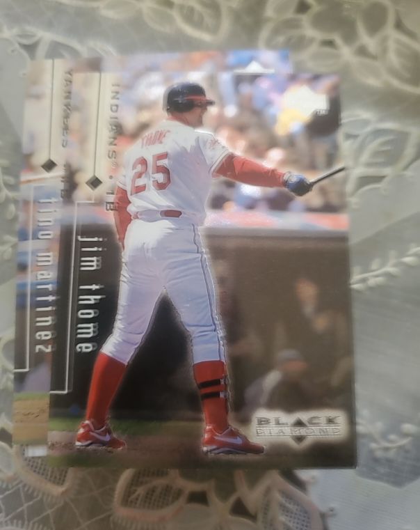 1999 Upper Deck Black Diamond #25 Jim Thome — front