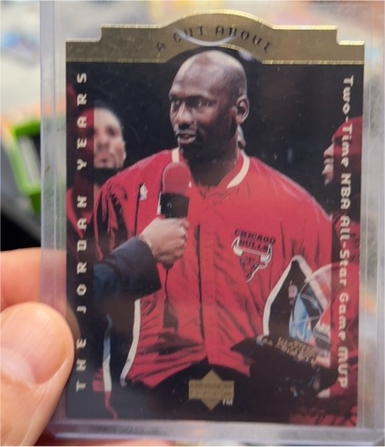 1996-97 Upper Deck The Jordan Years A Cut Above #CA6 Michael Jordan — front