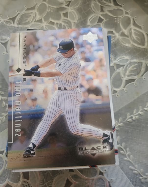 1999 Upper Deck Black Diamond #58 Tino Martinez — front