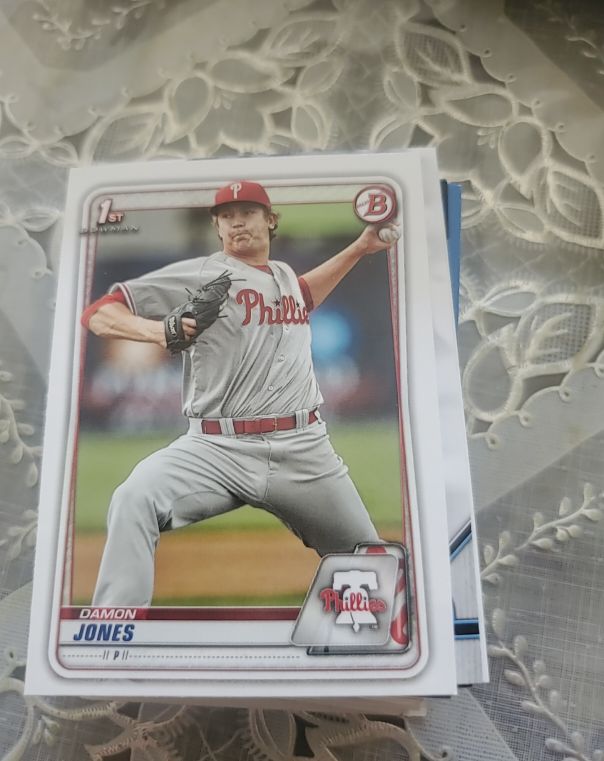 2020 Bowman Prospects #BP-65 Damon Jones — front