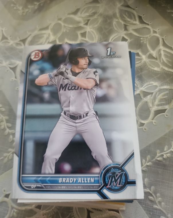 2022 Bowman Prospects #BP-36 Brady Allen — front