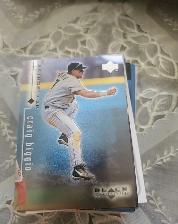 1999 Upper Deck Black Diamond #38 Craig Biggio — front
