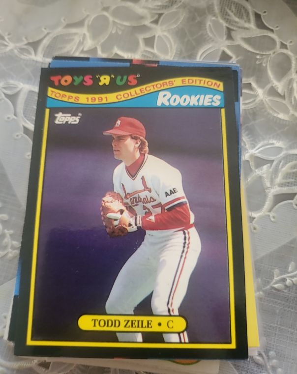 1991 Topps Toys 'R' Us Rookies #33 Todd Zeile — front