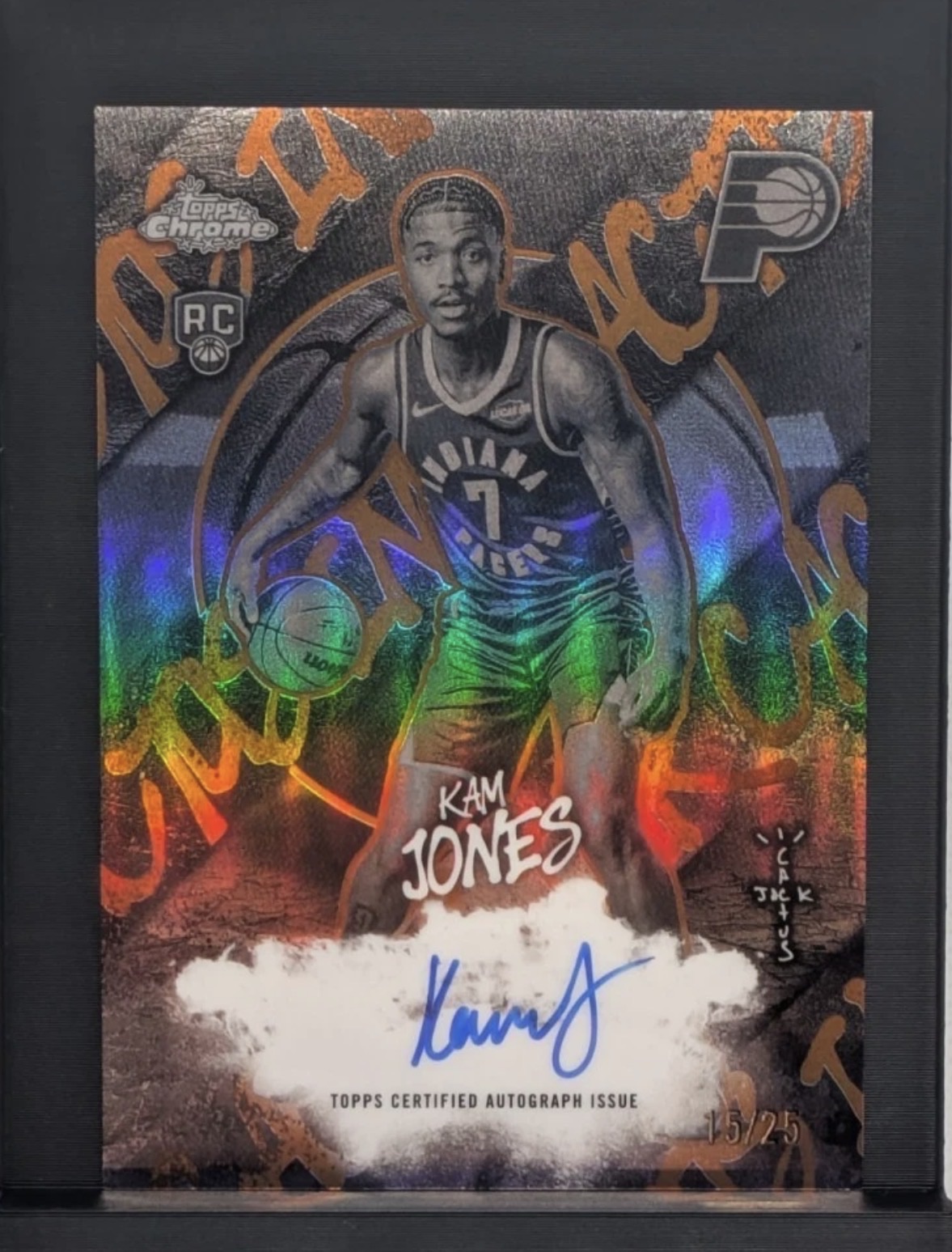 2025-26 Topps Chrome Cactus Jack #CI-KO Kam Jones — front