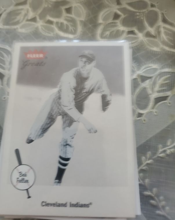 2002 Fleer Greats #25 Bob Feller — front