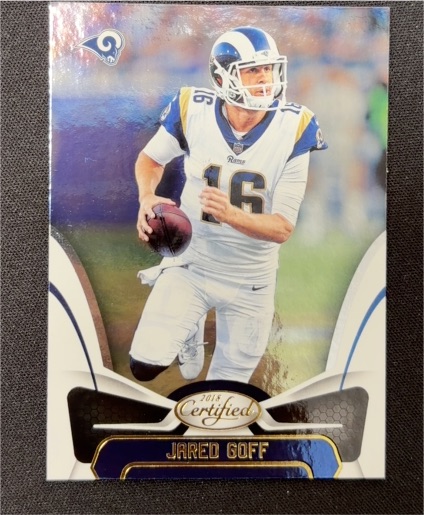 2018 Panini Certified #71 Jared Goff — front