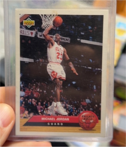 1992-93 Upper Deck McDonald's #P5 Michael Jordan — front