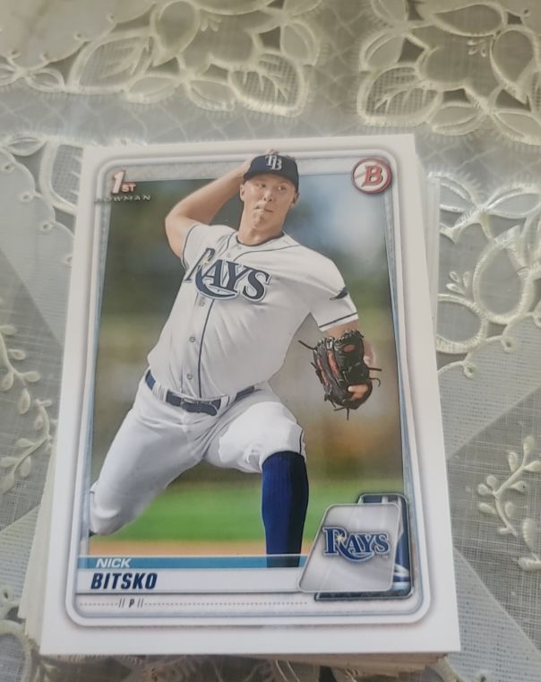 2020 Bowman Draft #BD-61 Nick Bitsko — front