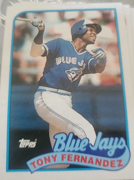 1989 Topps #170 Tony Fernandez — front