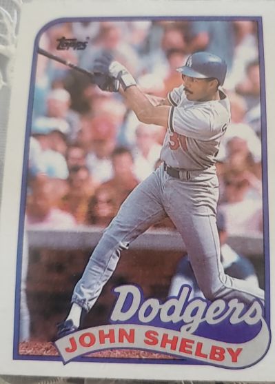 1989 Topps #175 John Shelby — front