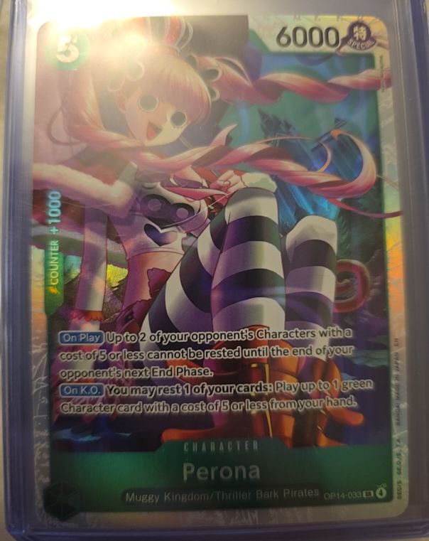 One Piece TCG OP14-033 Perona — front