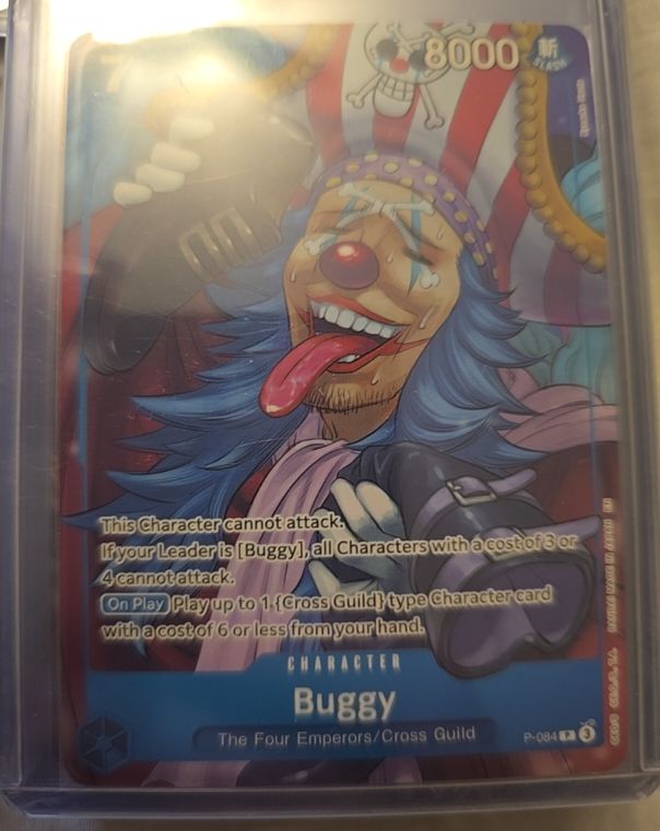 One Piece TCG Starter Deck 25: BLUE Buggy P-084 — front