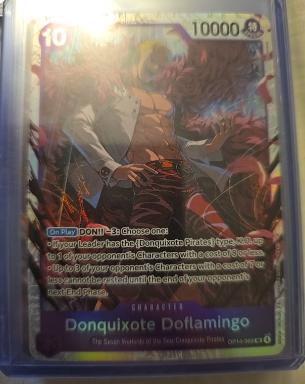 One Piece TCG OP14-069 Donquixote Doflamingo — front