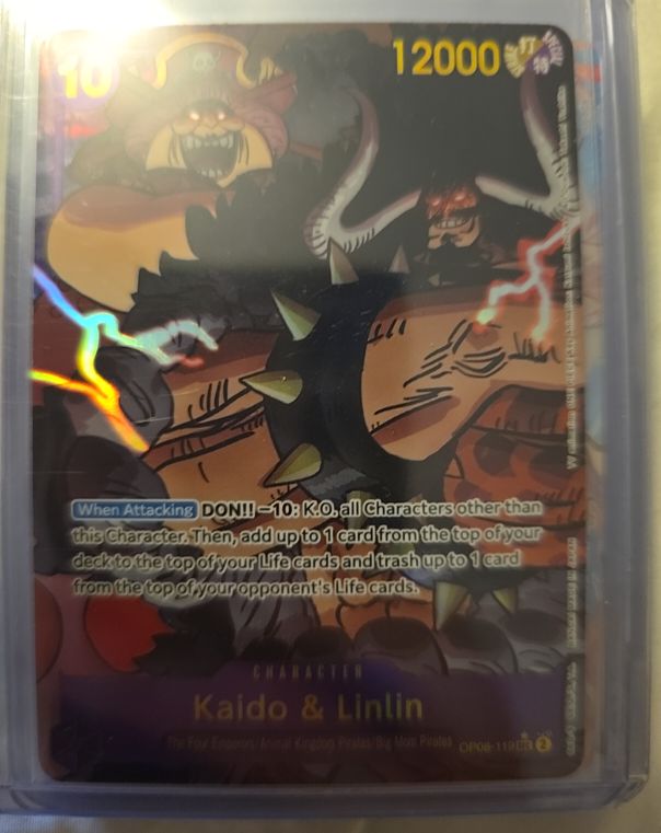 One Piece Two Legends #OP08-119 Kaido & Linlin — front