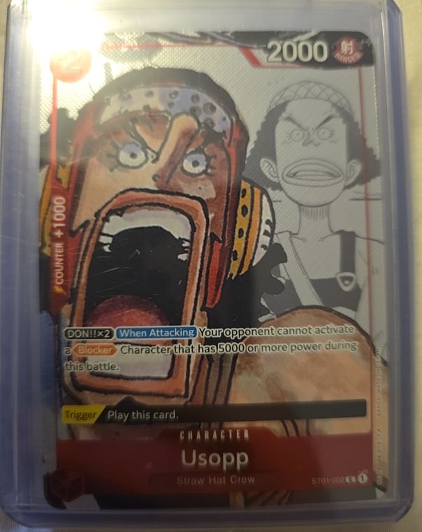 2022 One Piece Premium Card Collection #ST01-002 Usopp — front
