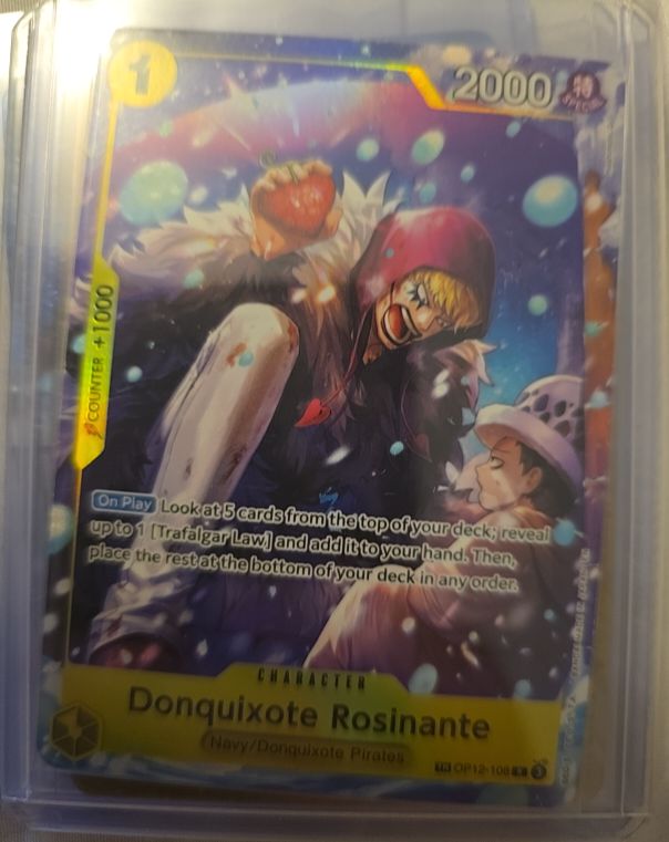 One Piece TCG Donquixote Rosinante OP12-108 — front
