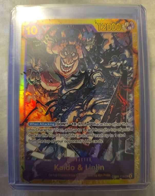 One Piece Card Game Kaido & Linlin OP08-119 Two Legends — front