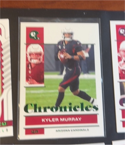 2020 Panini Chronicles #1 Kyler Murray — front