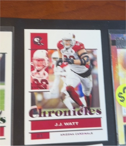 2021 Panini Chronicles #2 J.J. Watt — front