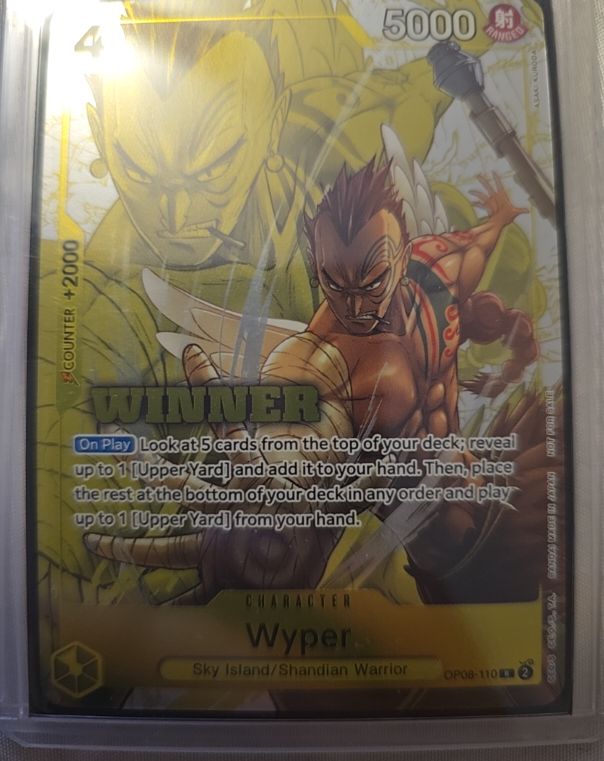 Wyper Winner Pack 2025 Vol. 2 #OP08-110 — front