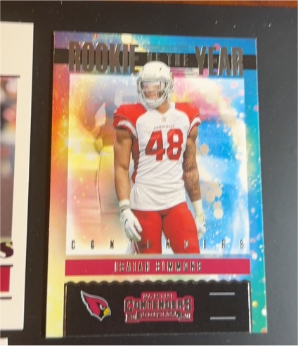 2020 Panini Contenders Rookie of the Year #RY-ISI Isaiah Simmons — front