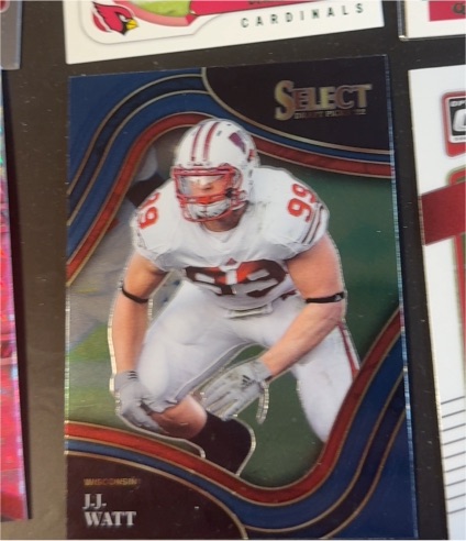 2022 Panini Select Draft #175 J.J. Watt — front