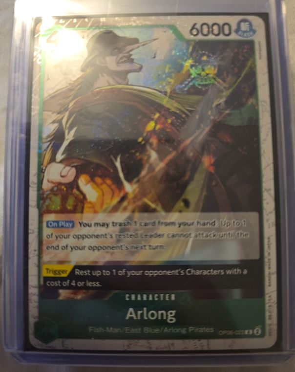 One Piece TCG OP06-023 Arlong Wings of the Captain Foil — front