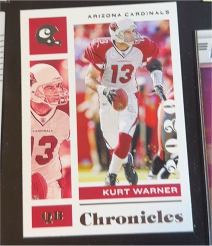 2020 Panini Chronicles #3 Kurt Warner — front