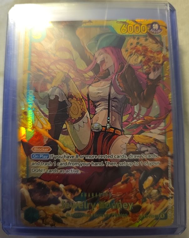 Jewelry Bonney OP12-118 Legacy of the Master One Piece Card Game — front