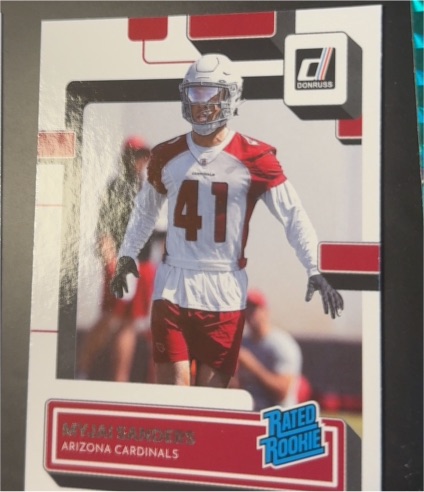 2022 Donruss #390 Myjai Sanders — front