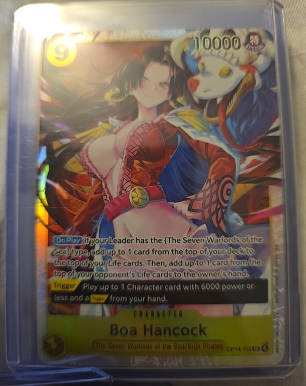 2023 One Piece CCG OP14-112 Boa Hancock — front