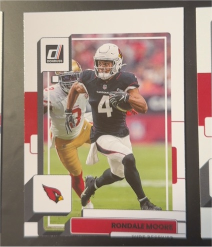 2022 Panini Donruss #4 Rondale Moore Arizona Cardinals — front