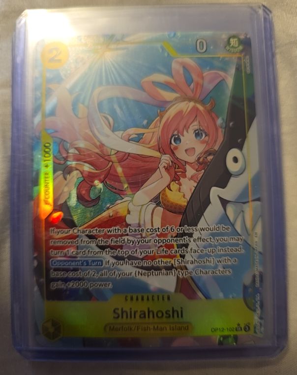 One Piece TCG OP12-102 Shirahoshi — front