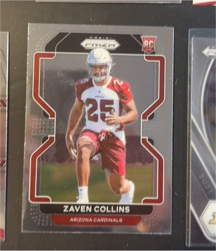 2021 Panini Prizm #432 Zaven Collins RC — front