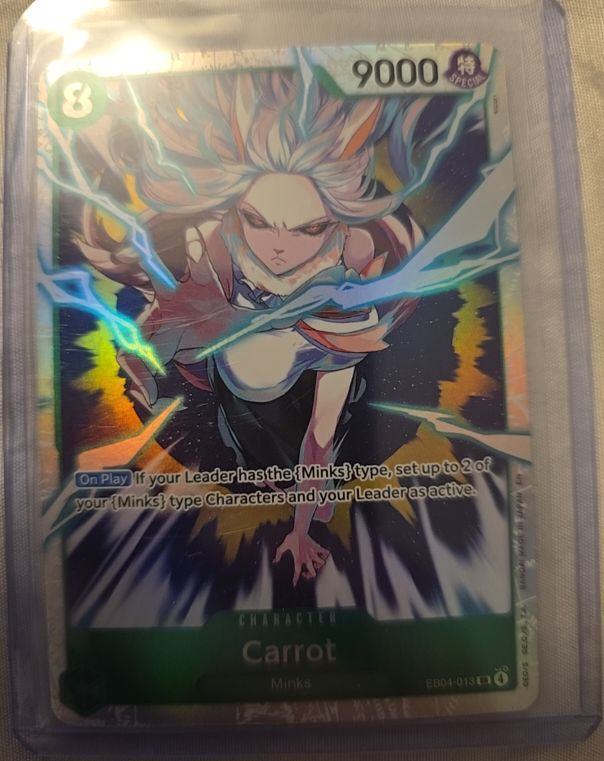 One Piece The Azure Sea's Seven #EB04-013 Carrot — front
