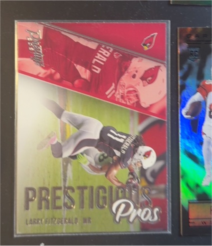 2021 Panini Prestige #PP-LF Larry Fitzgerald Prestigious Pros — front
