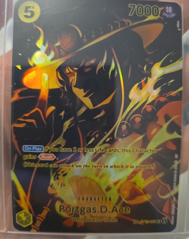 One Piece Card Game 2023 ST13-011 Portgas D. Ace — front