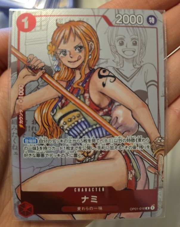 One Piece Card Game OP01-016 Nami — front