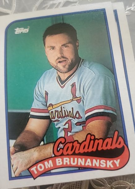 1989 Topps #60 Tom Brunansky — front