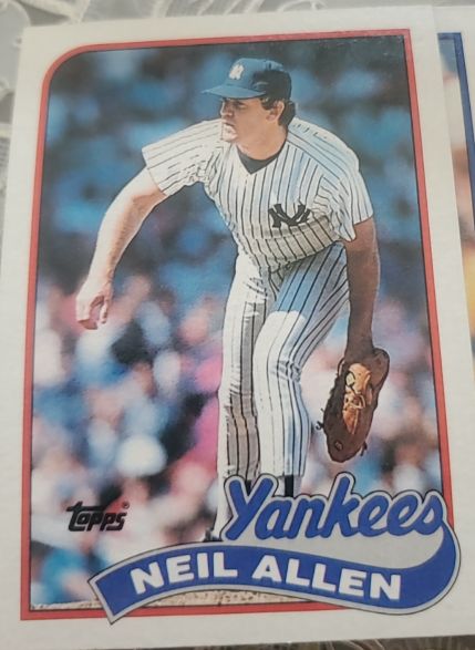 1989 Topps #61 Neil Allen — front