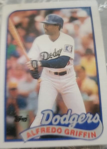 1989 Topps #62 Alfredo Griffin — front