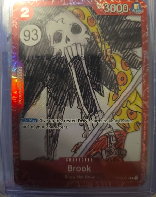 2023 One Piece Premium Card Collection Film Red #ST01-011 Brook — front