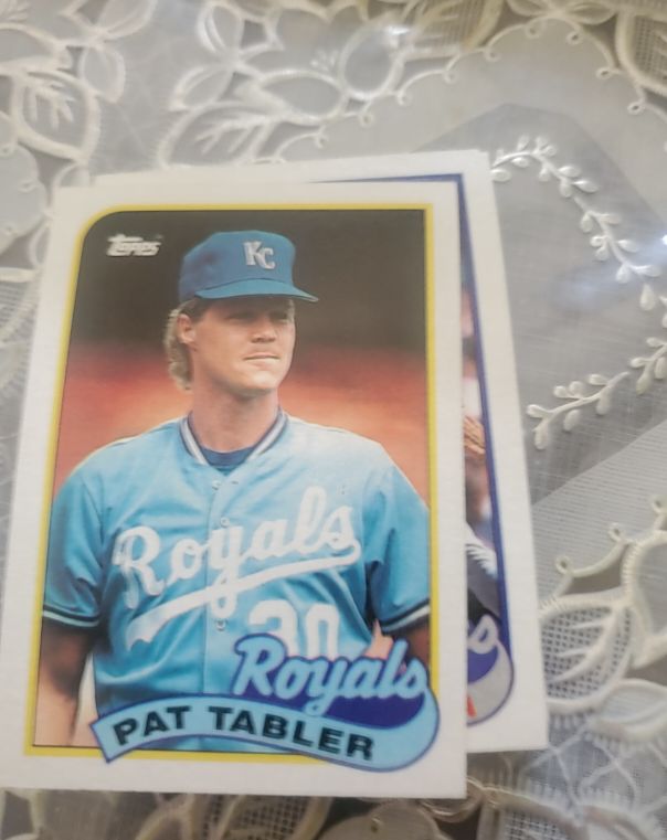 1989 Topps #56 Pat Tabler — front