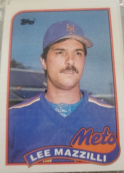 1989 Topps #58 Lee Mazzilli New York Mets — front