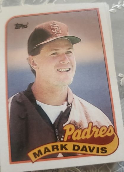 1989 Topps #59 Mark Davis — front