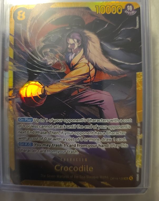 2023 One Piece Card Game OP14-120 Crocodile — front