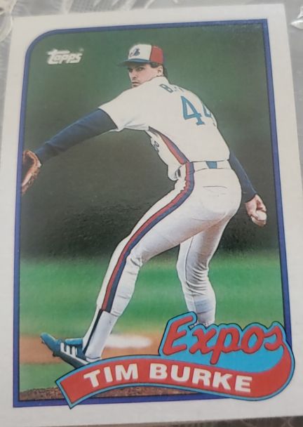 1989 Topps #48 Tim Burke — front