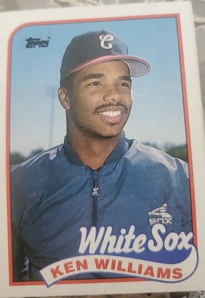 1989 Topps #34 Ken Williams — front